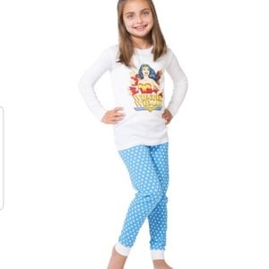 Wonder Woman Girls Pajama Set